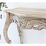 Lightly Distressed Mahogany Console Table