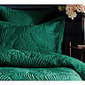Amortie Luxury Quilted Bed Linen Set in Emerald Green
