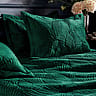 Emerald Green Pattern Bed Linen Set