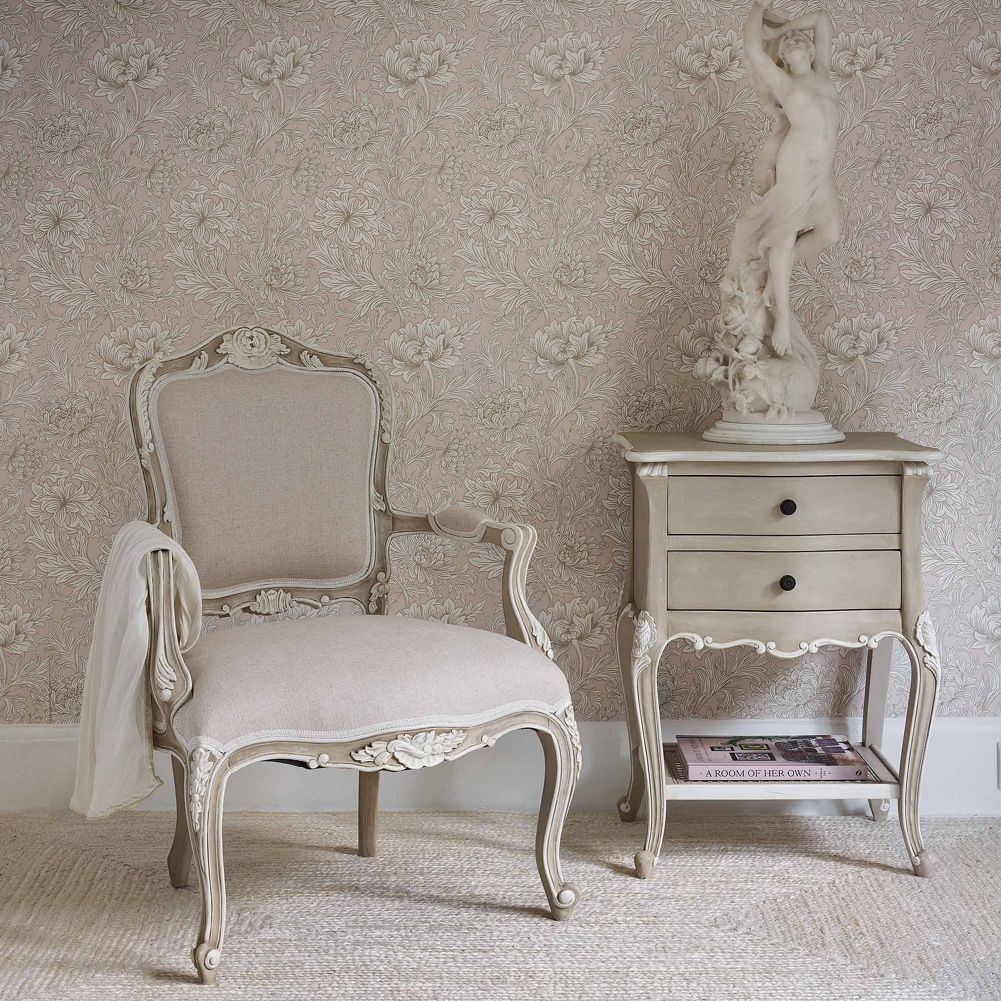 Amour French Armchair Handmade French Style Bedroom Chair with