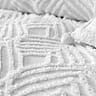 Textured White Bed Linen