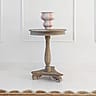 Neutral Wooden Lamp Table