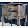Two Drawer Side Table