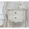 Farrow and Ball French Grey Painted Bedside Table