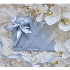 Fleurs Du Jardin Blue Quilted Bedspread