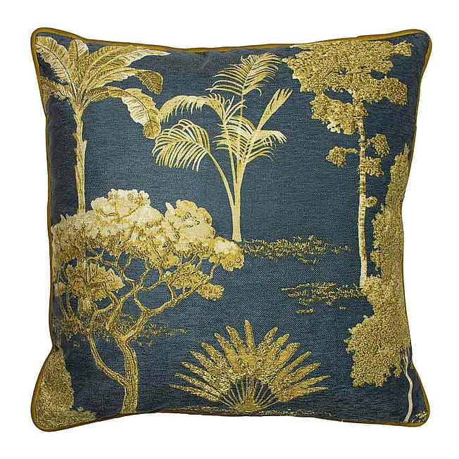 Sepia and Gold Cushion