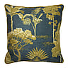 Sepia and Gold Cushion