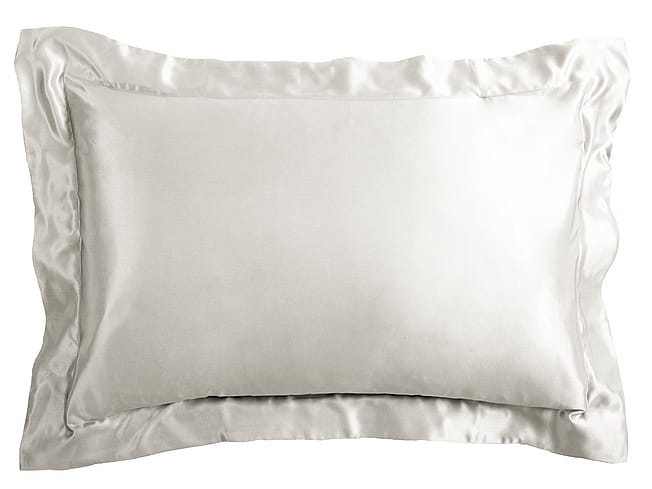 Mulberry Silk Bed Linen by Gingerlily in Ivory (Single Oxford Superking Pillow Case)