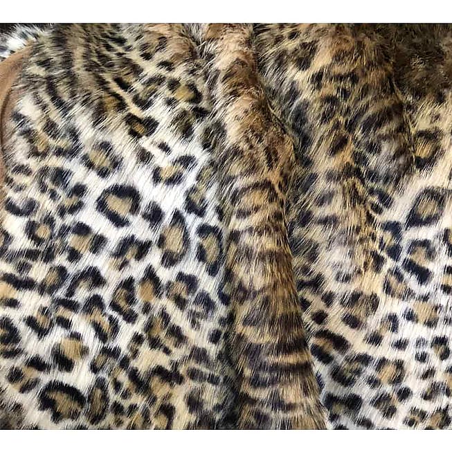 Leopard Print Faux Fur Throw | Faux Fur Throw in a Leopard Print Design ...