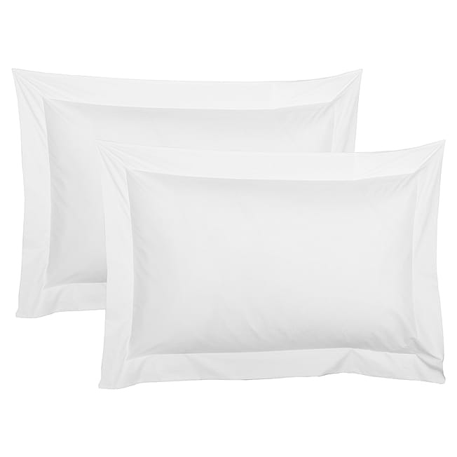 Boutique 400 White Oxford Pillowcases