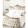 Gold and Ivory French Style Bed