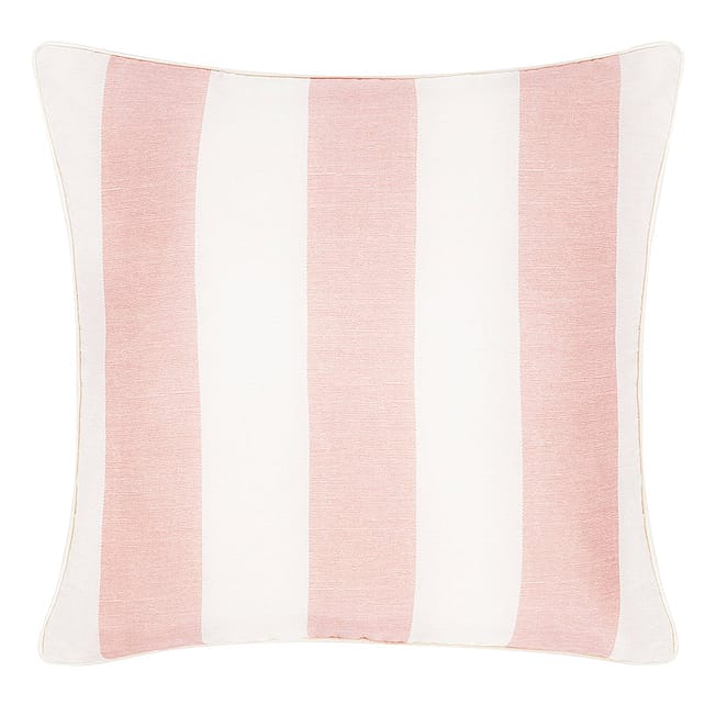 Mulberry Silk Soft Pink Piped Cushion