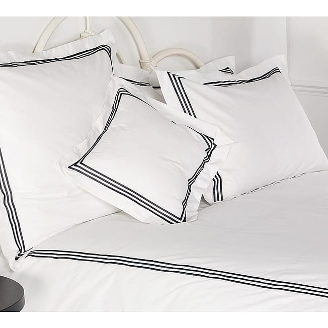 Boutique 400 Tuxedo Bed Linen Set (Pair of Superking Oxford Pillowcases)