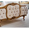 Gold Gilt Luxury Upholstered bed