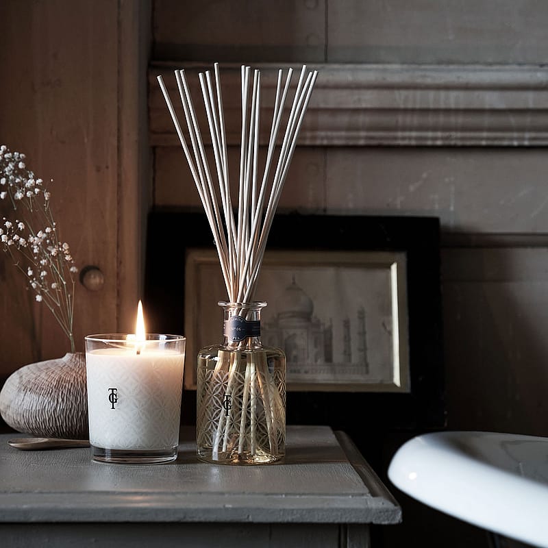 Seashore No.26 Diffuser, by True Grace | Glass Reed Diffuser in ...