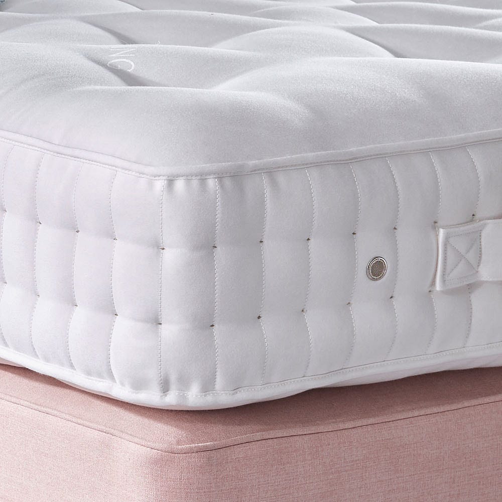 Vispring Realm Luxury Mattress | Luxurious Belgian Ticking Premium ...