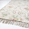 Soft Cotton Rug With Cotton Tassels