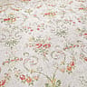 Classic Floral Print On A Woven Cotton Rug