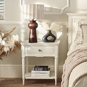 Elevating Your Bedroom Decor with a White Bedside Table