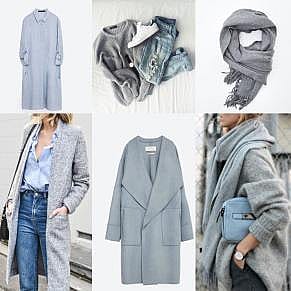 Get The Look: Pale Blue & Grey