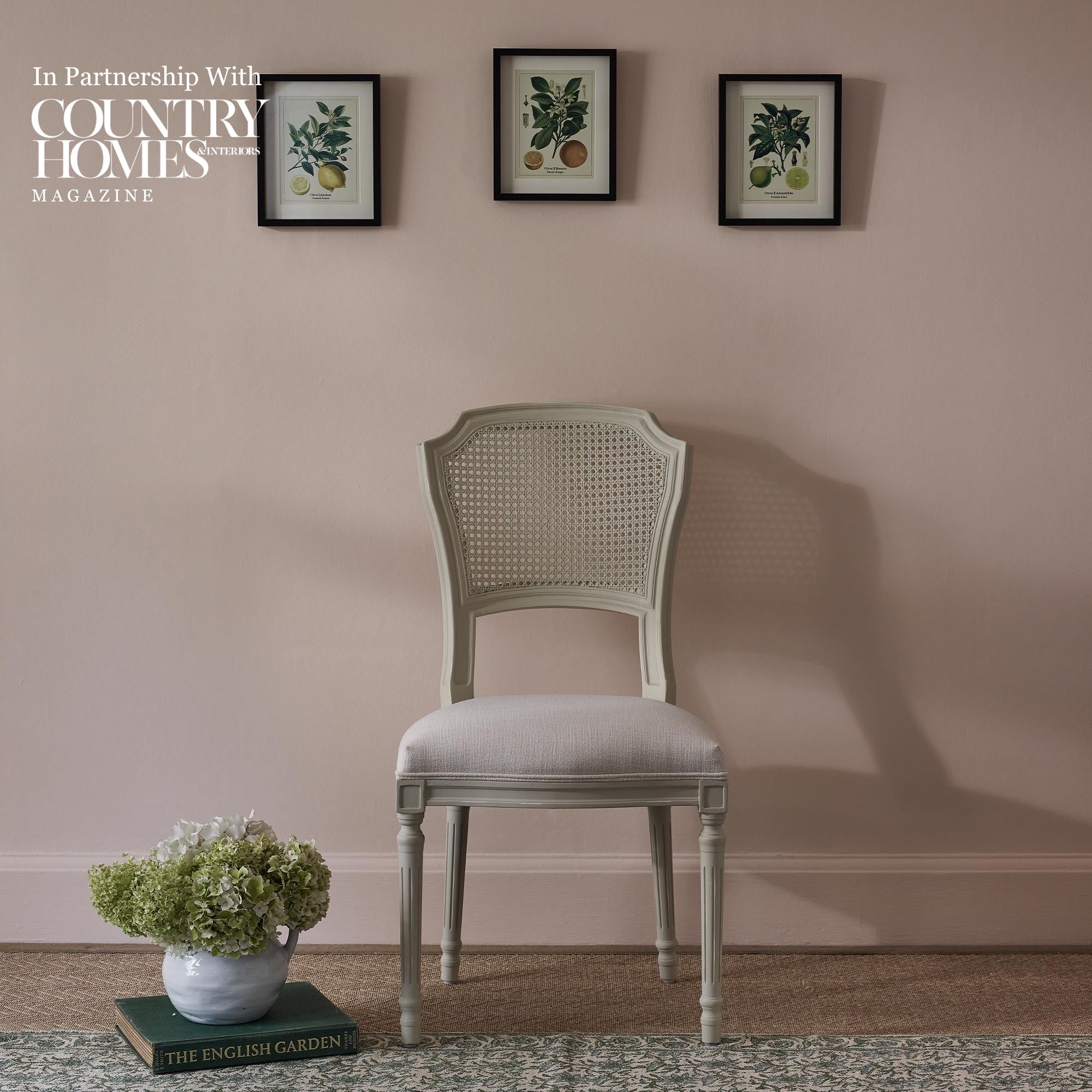 Avenue d'Amour Oatmeal Bedroom Chair