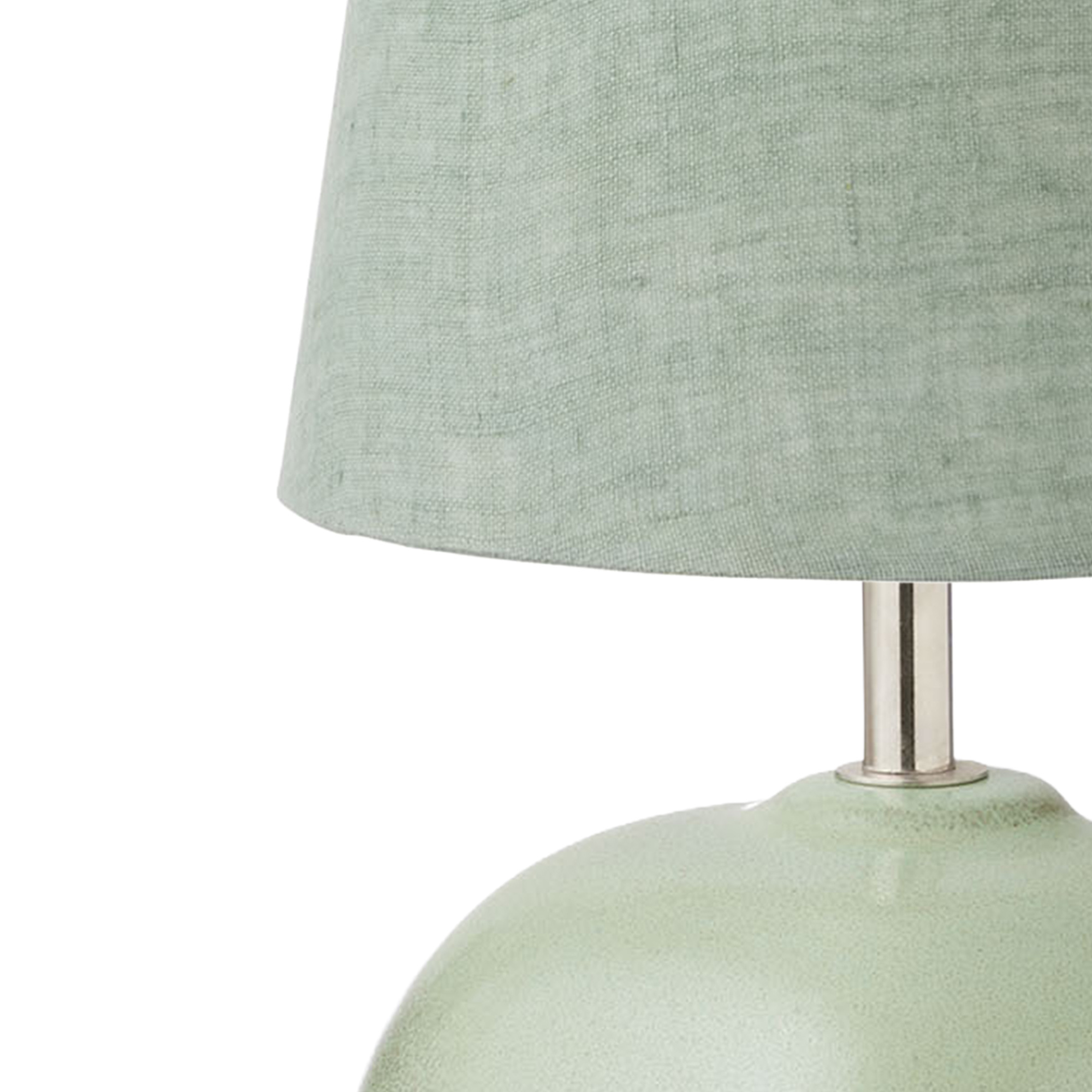 Petite Ball Lamp in Sage Green