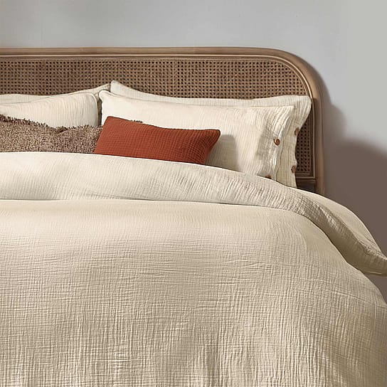 Bed Linen Set in Oatmeal Bed Linen Set in Oatmeal