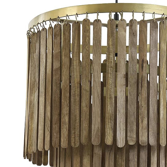 Large Wooden Chime Pendant Light Large Wooden Chime Pendant Light