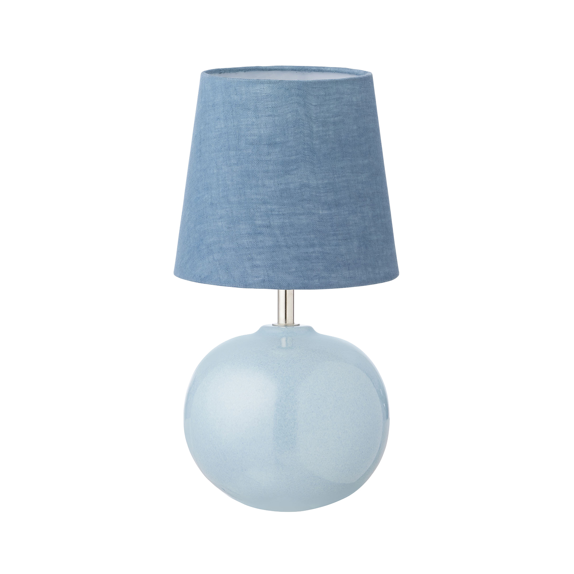 Petite Ball Lamp in Sky Blue