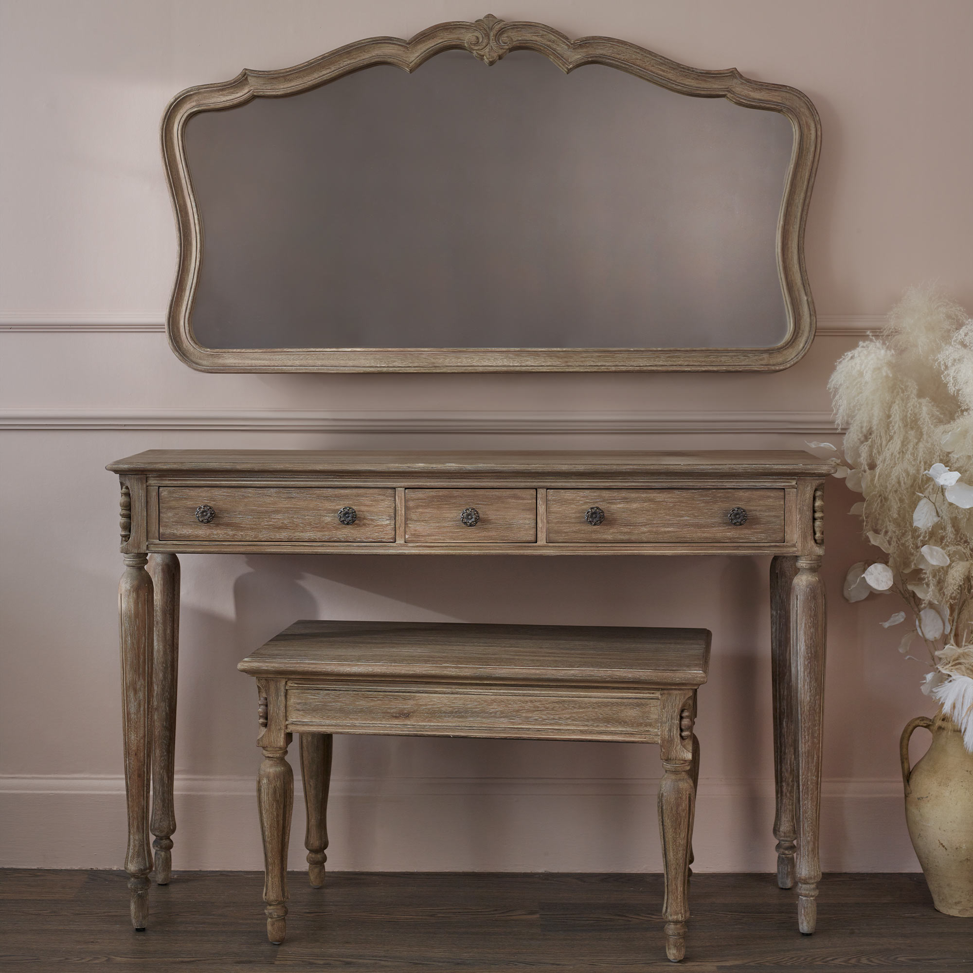 Clair de Lune Dressing Table and Duet Stool