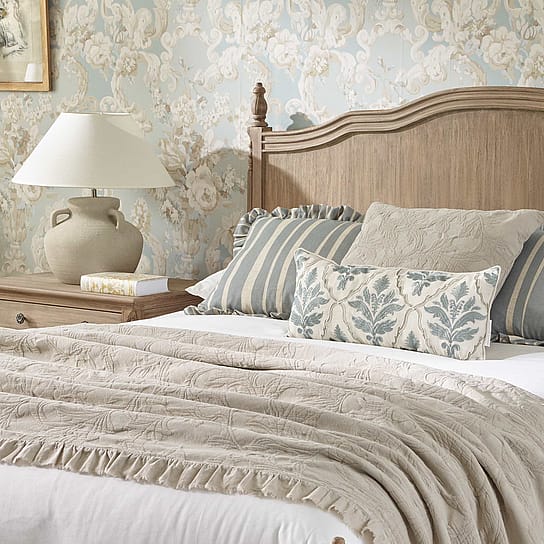 Curved Solid Wood Headboard Curved Solid Wood Headboard