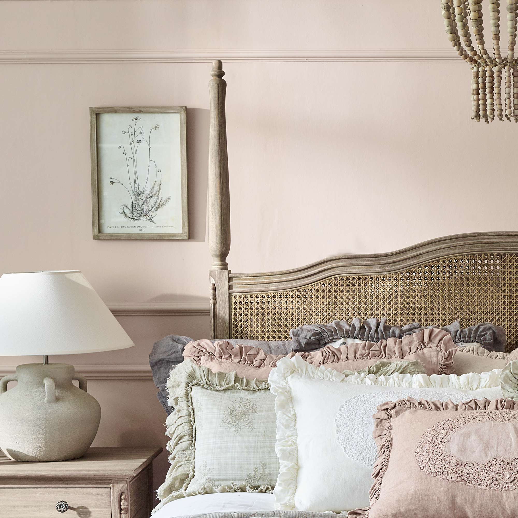 Clair de Lune Pair of Bed Finials