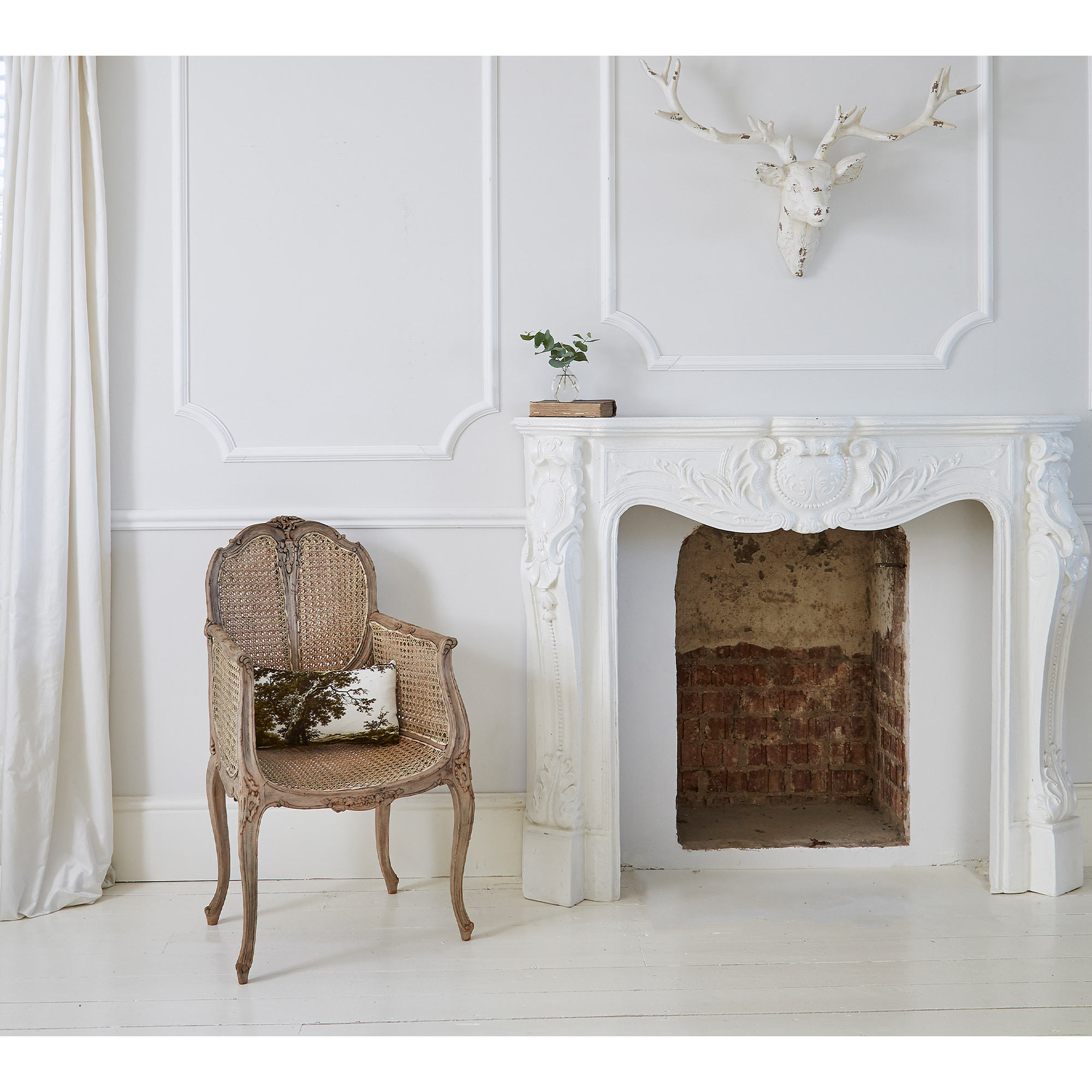 Chateauneuf Rustic Rattan Chair