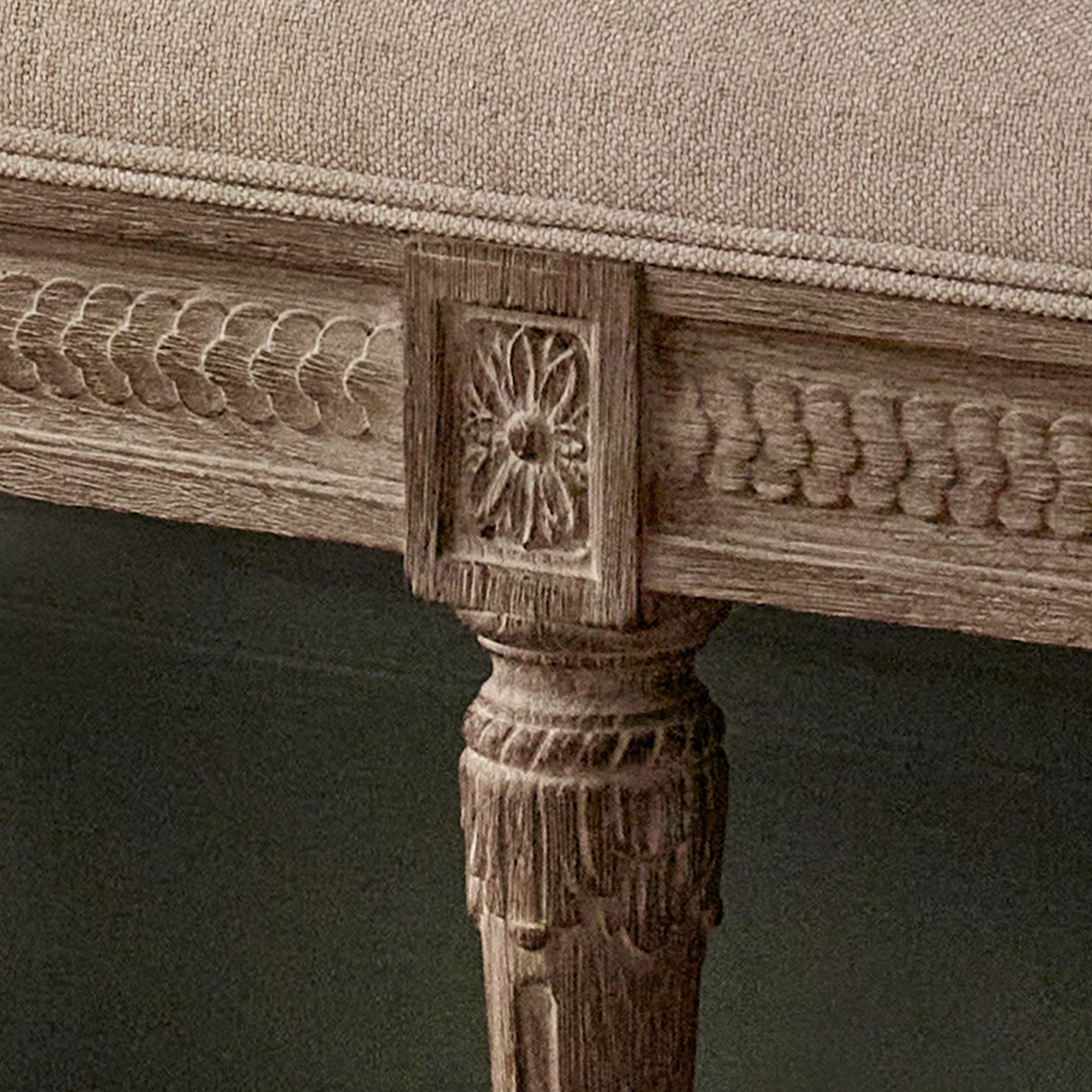 Beautifully Hand Carved Bench
