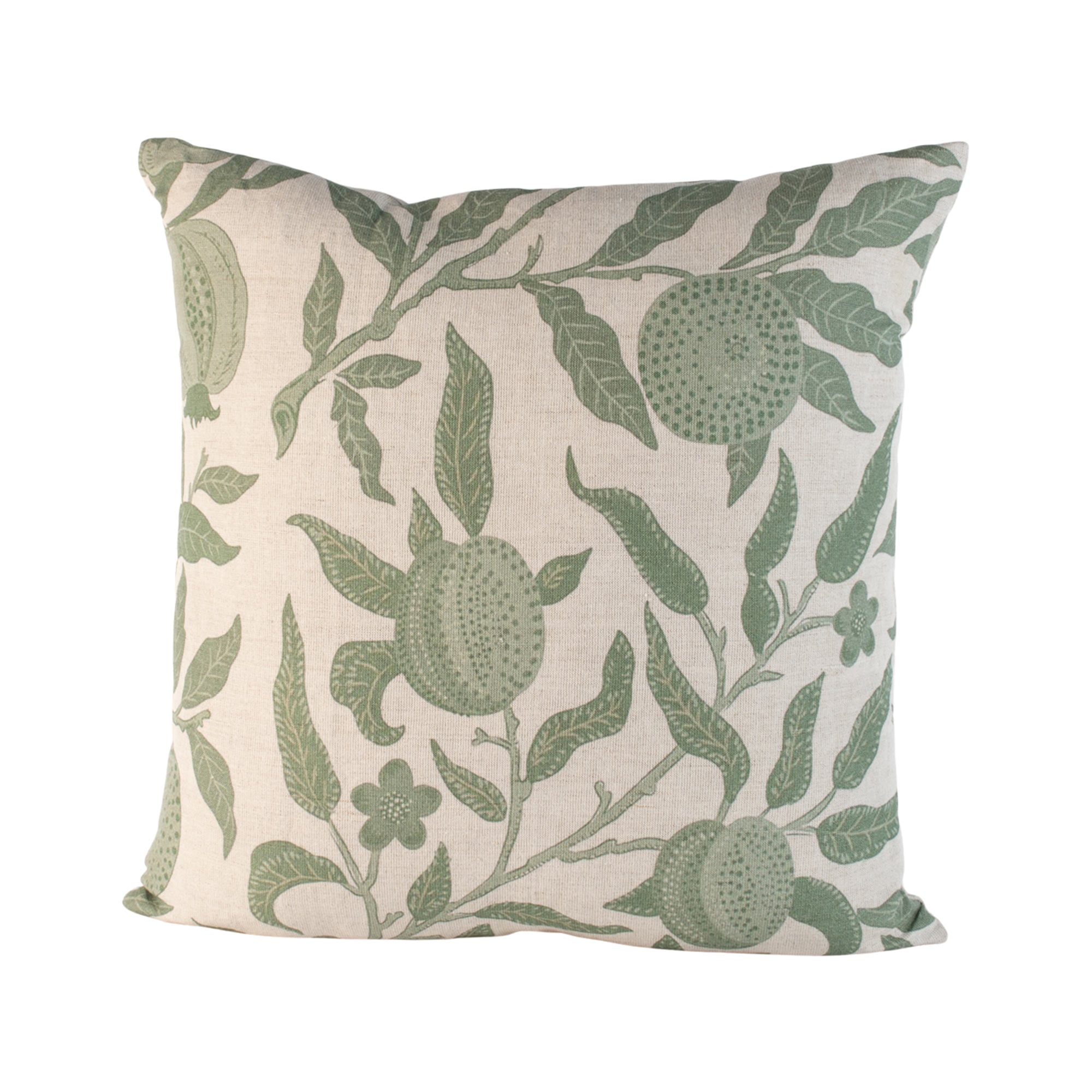 Cushion With Green Detail