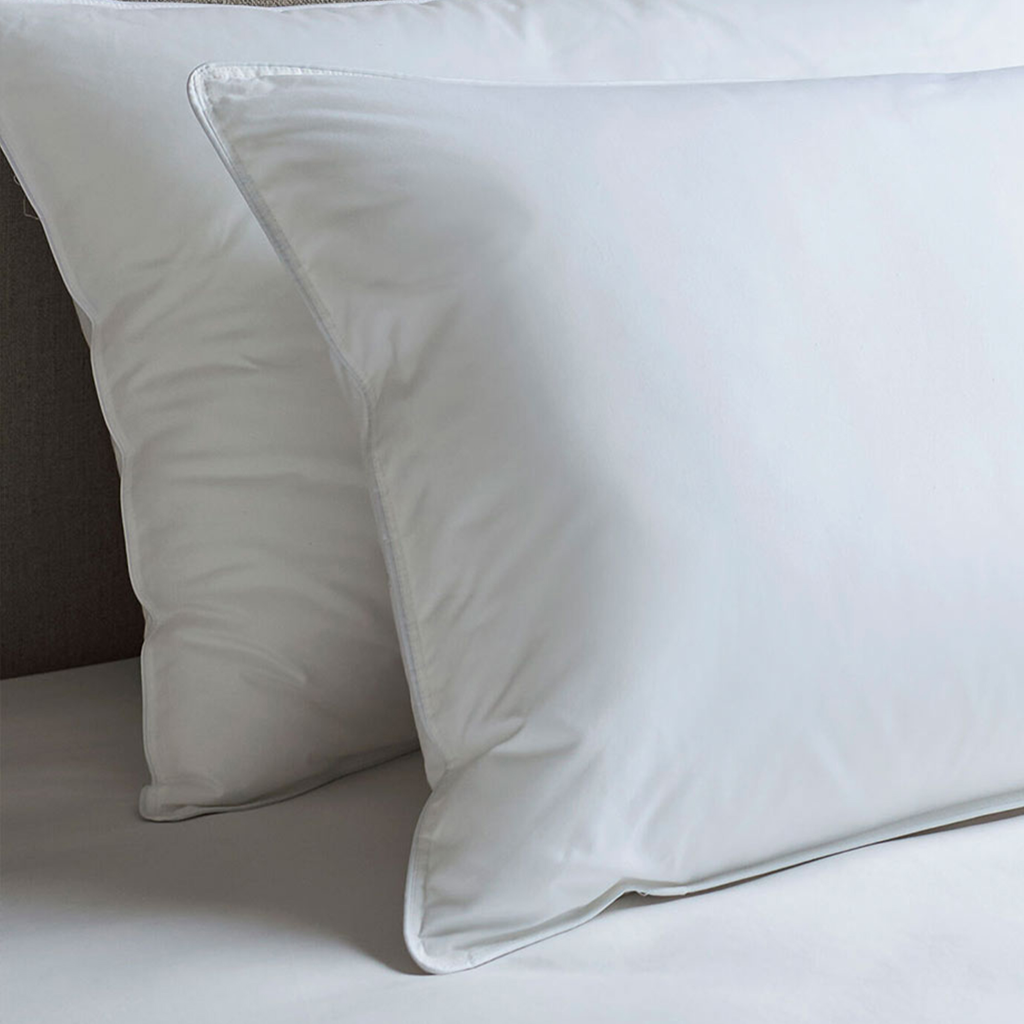 A Luxurious Pillow Filled with Feathers and Down Feathers 
