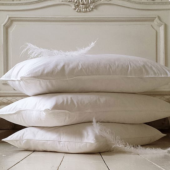 Goose Feather Down Pillow A Luxurious Pillow Filled with