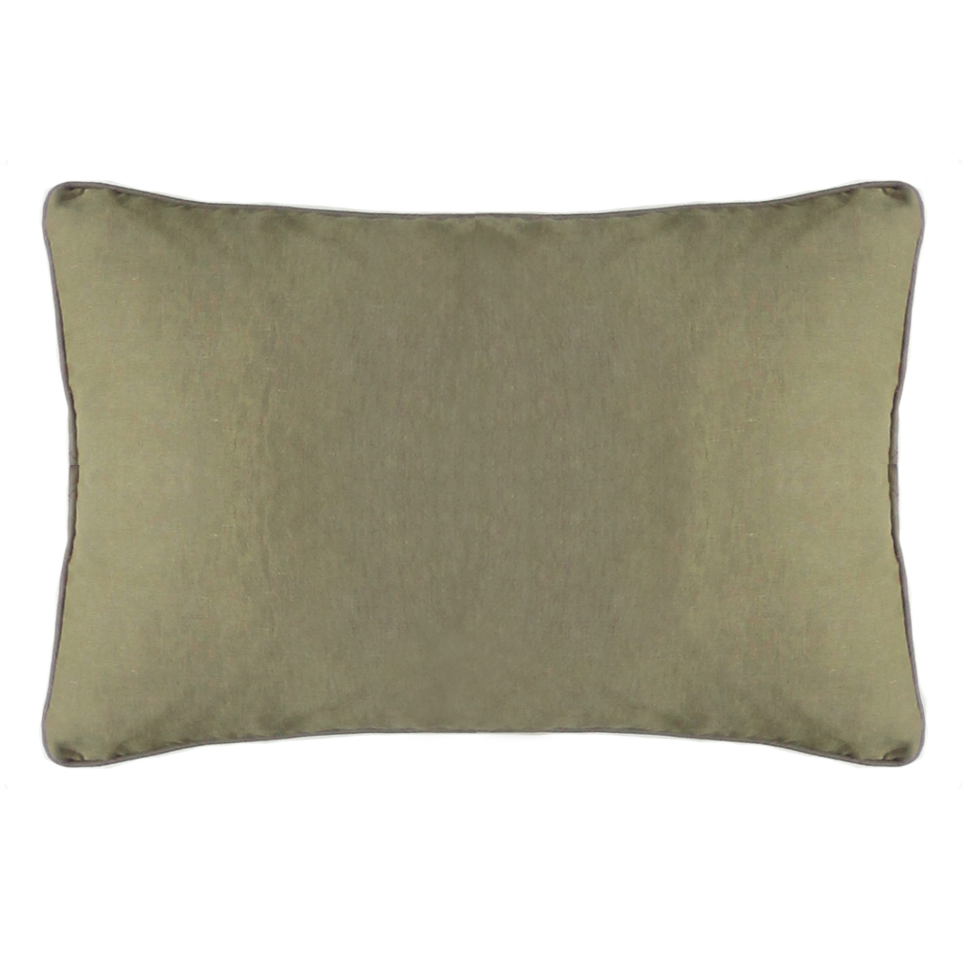 Green Linen Cushion