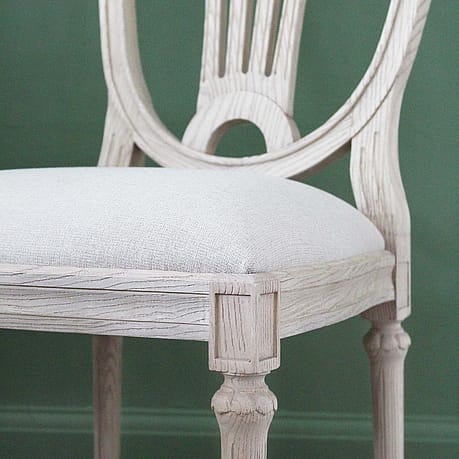 Gustavian Upholstered Chair  Gustavian Upholstered Chair