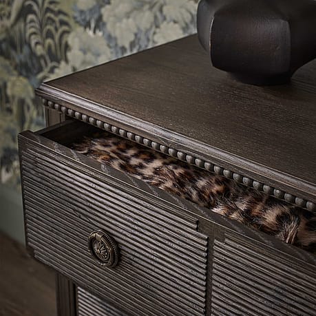 Gustavian Dark Chest of Drawers Gustavian Dark Chest of Drawers