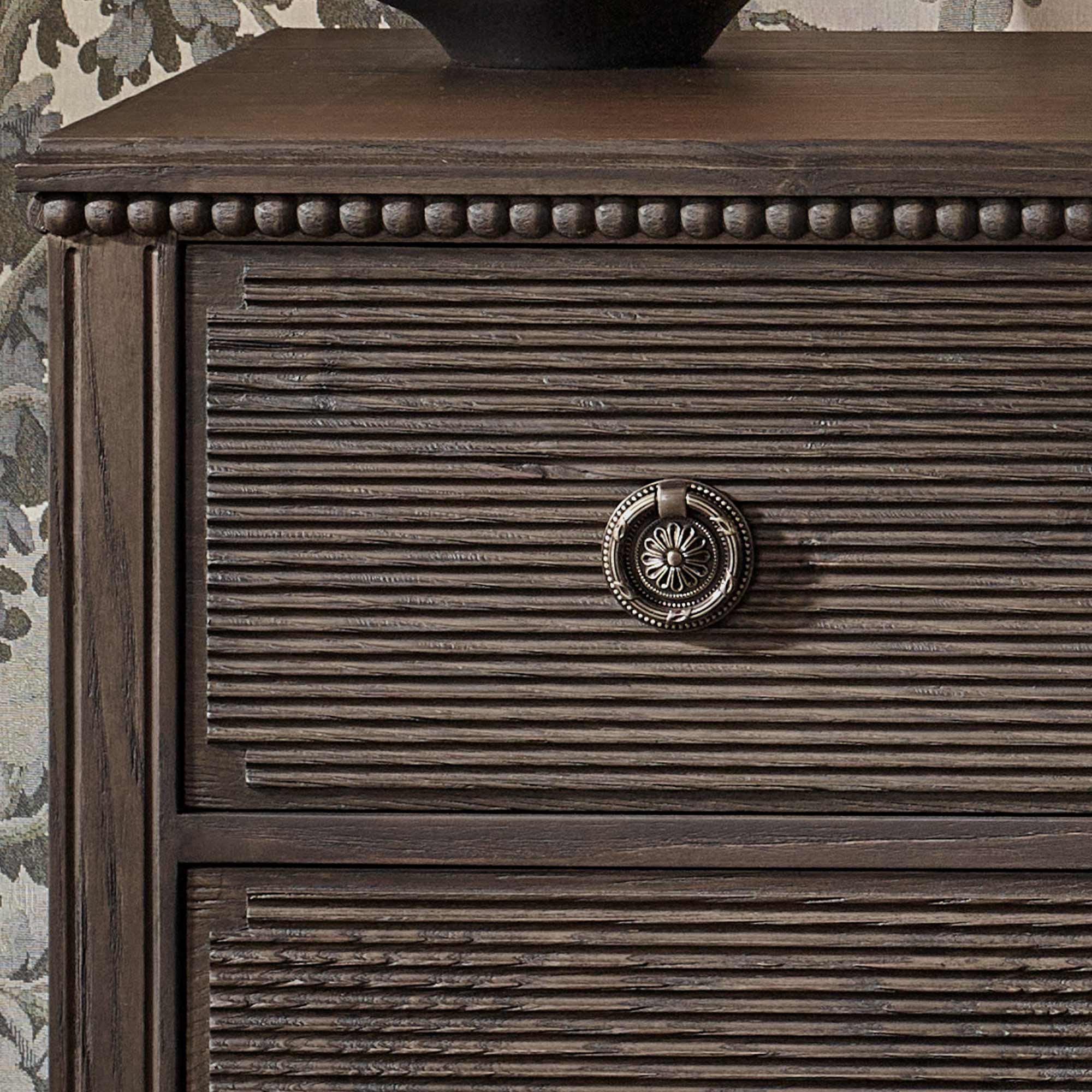 Wood Sample for Gustavian Dark Furniture Collection