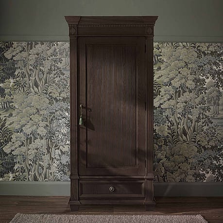 Gustavian Dark Armoire Gustavian Dark Armoire