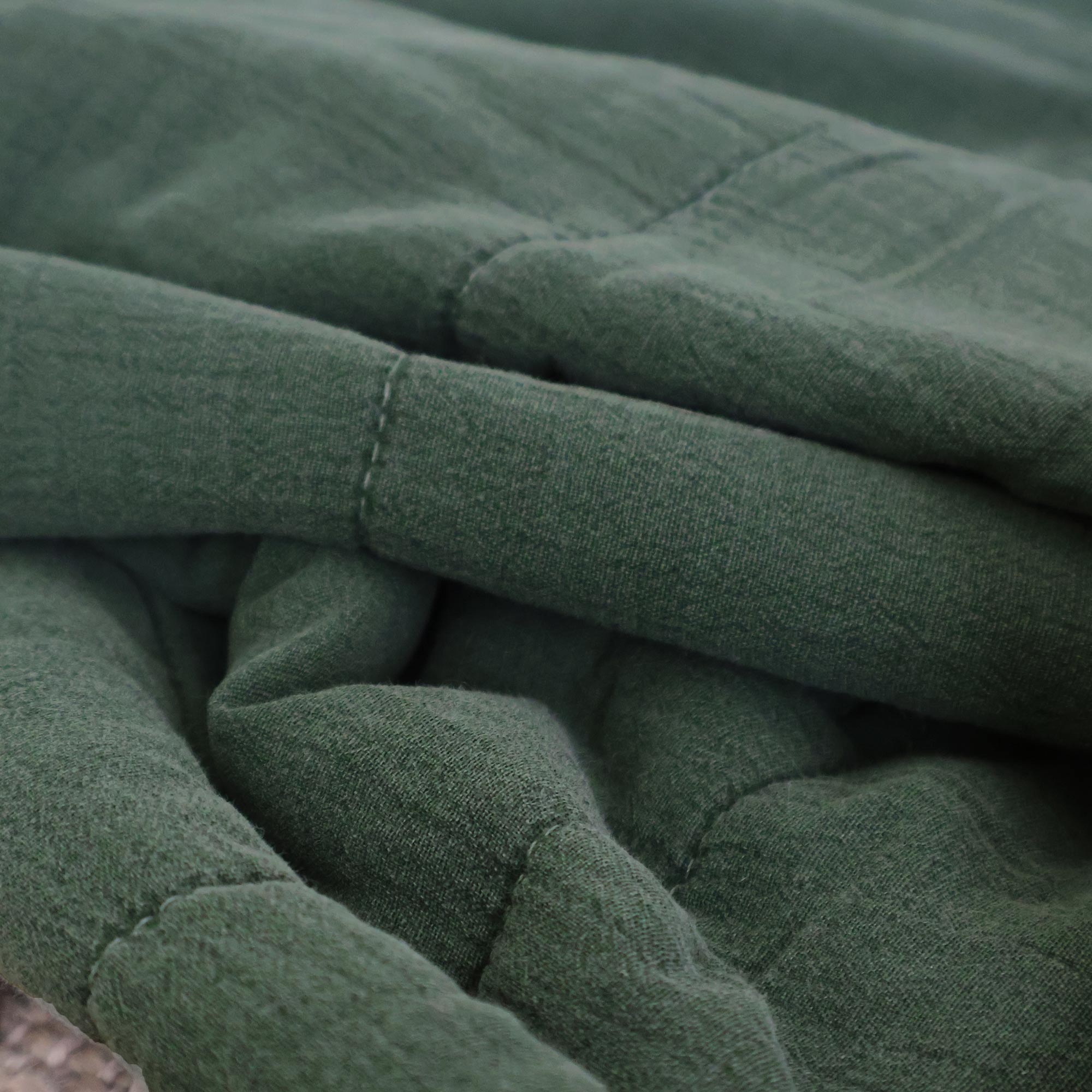 Hermione Bedspread in Olive Green