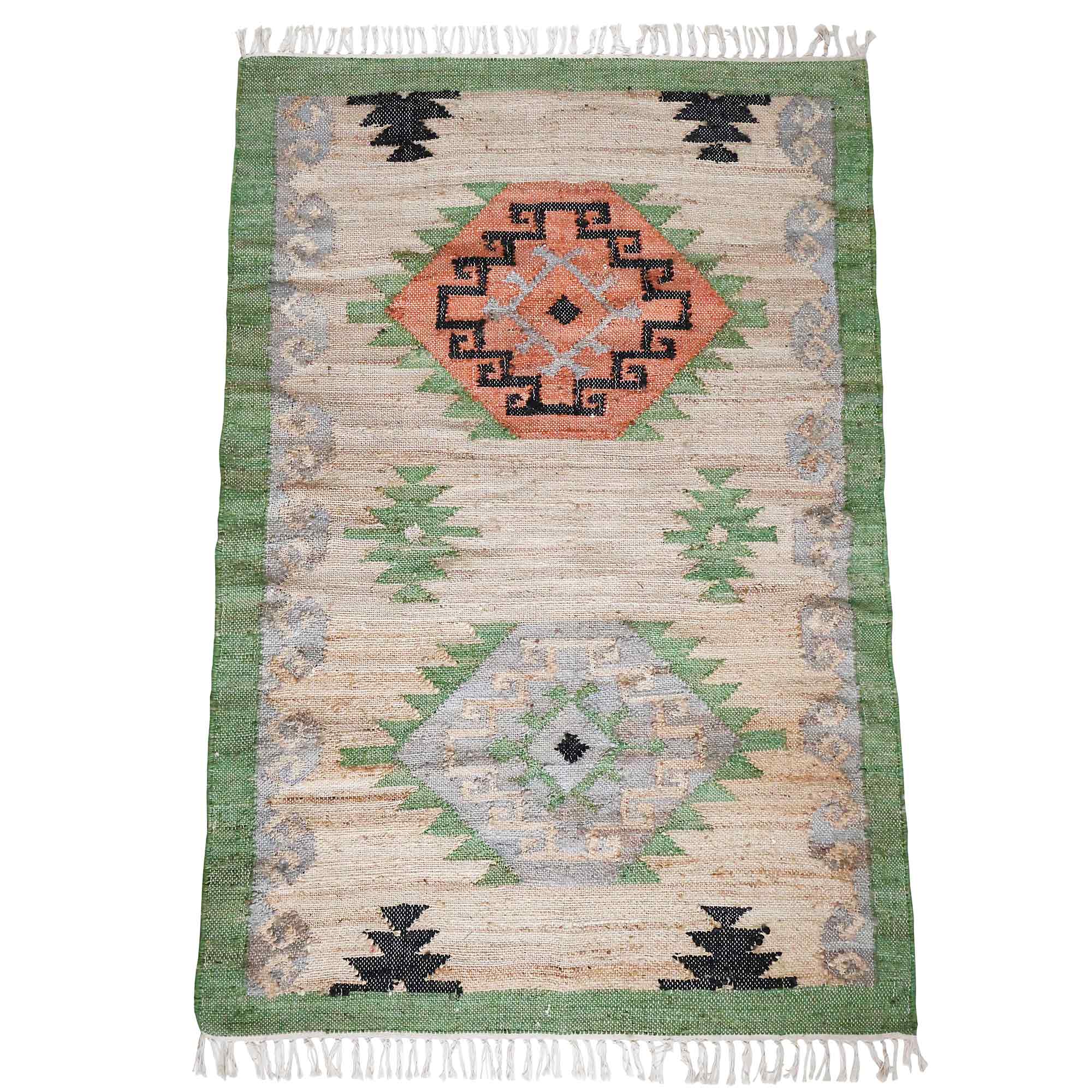 Multicolour Cotton Rug