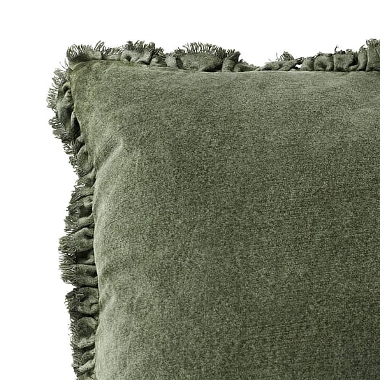 Cushion in Moss Green Cushion in Moss Green