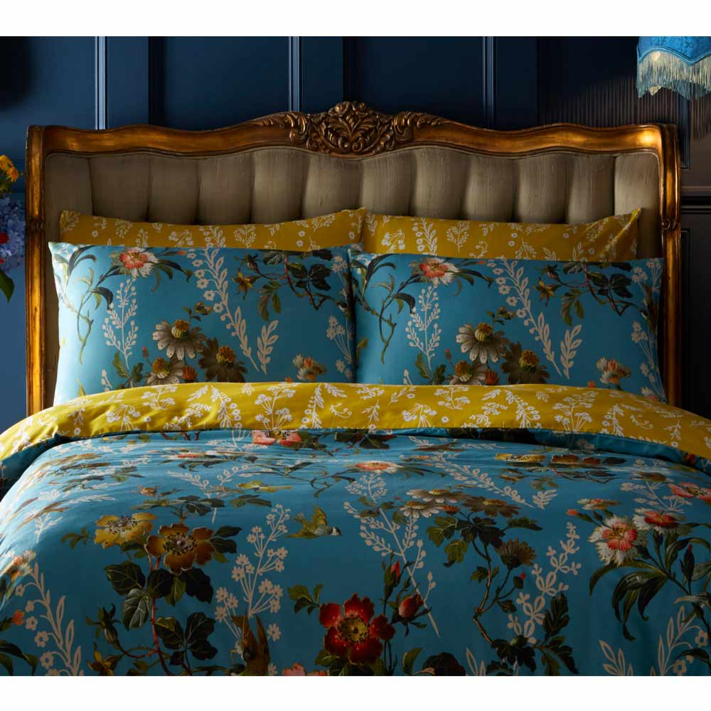Luxury Blue Bed Linen