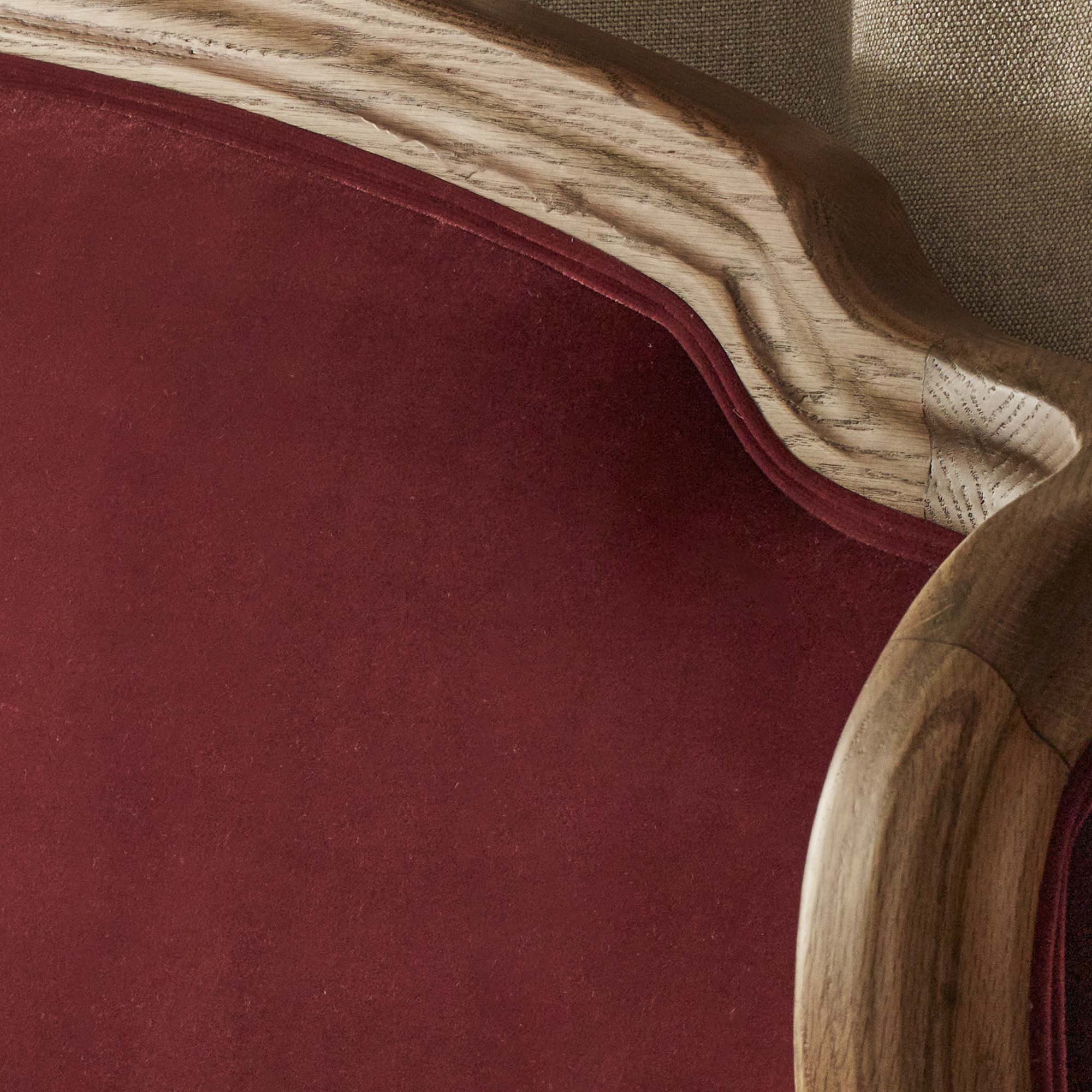 Fabric Sample for Love Story Berry Velvet