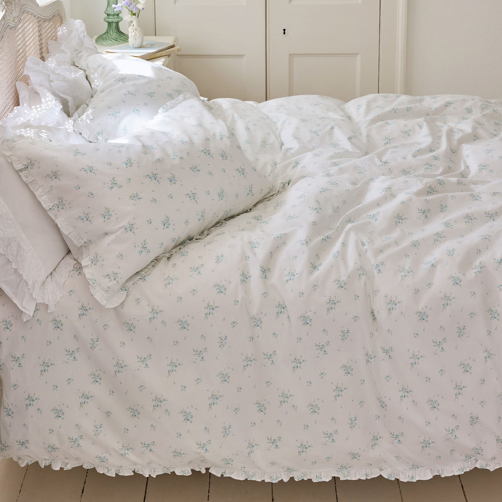 Rosebelle Bed Linen Set in Bluebell by Rachel Ashwell