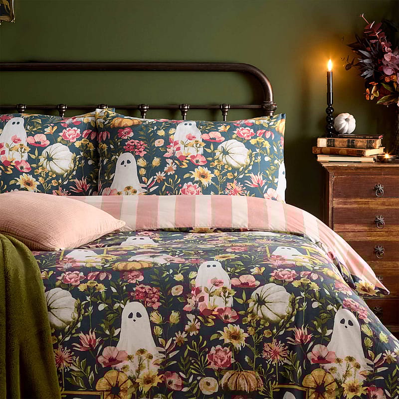 Bootanical Halloween Bed Linen Set
