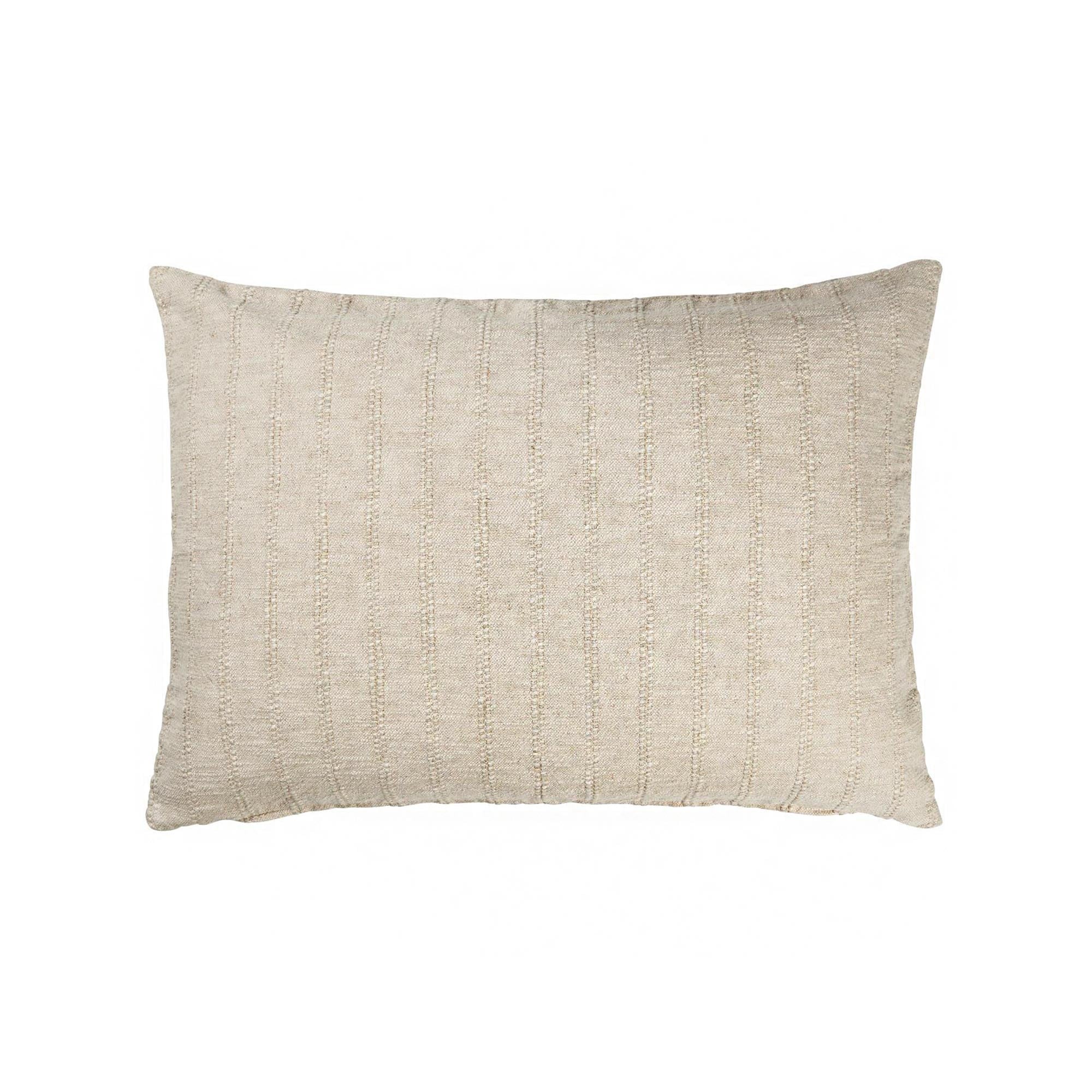 Cream Textured Cushion